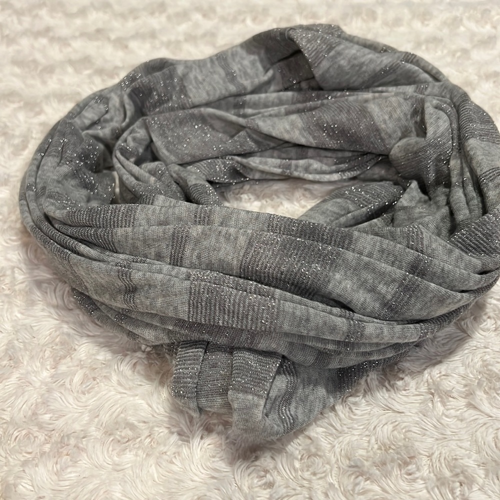 Grey Accent Scarf